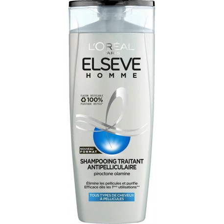 ELSEVE Shampoing Traitant Antipelliculaire Homme 350ml