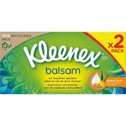 Kleenex Mouchoirs Balsam 2PACK 2x72