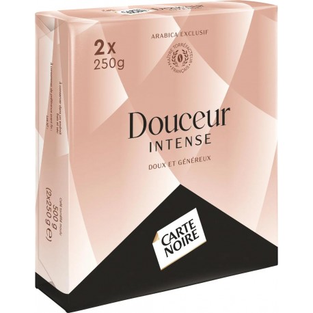 CARTE NOIRE DOUCEUR INTENSE 2X250g