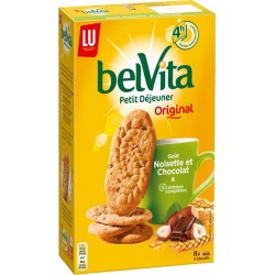 LU BelVita Petit Déjeuner Brut & 5 Céréales Complètes 400g (lot de