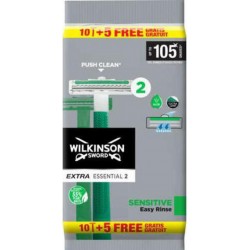 WILKINSON Sword Extra Essential 2 disposable razor Sensitive x15