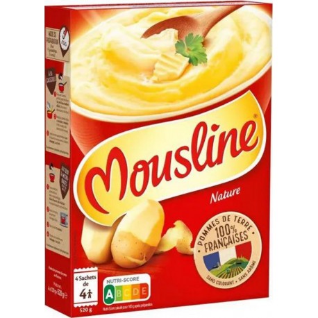 Mousline Purée Maggi Nature 4x130g 520g