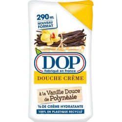 DOP Crème douche parfum vanille douce de Polynésie 290ml