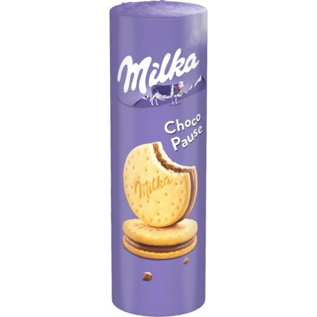 Milka Biscuits Choco Pause Chocolat au Lait x13 260g (lot de 4)