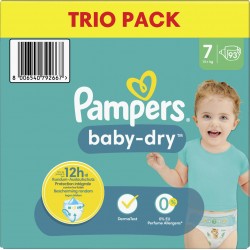 Baby-Dry couches taille 3, 104 unités – Pampers : Couche