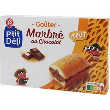 Gâteaux marbrés P'tit Déli x14 378g