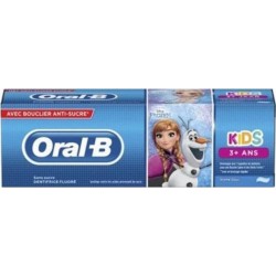 Oral-B Gel dentifrice KIDS Reine des Neiges 75ml (lot de 3) tube 75ml