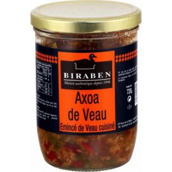 Biraben Plat cuisiné Axoa de veau