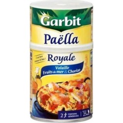 Garbit Paëlla Royale Volaille, Fruits de Mer et Chorizo 940g