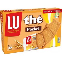 LU Biscuits Pocket Thé Saveur Fleur d’Oranger 264g