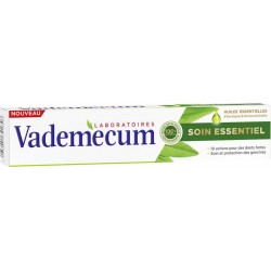 Vademecum Dentifrice Soin Essentiel Huiles Essentielles Eucalyptus Clou De Girofle 75ml (lot de 4)