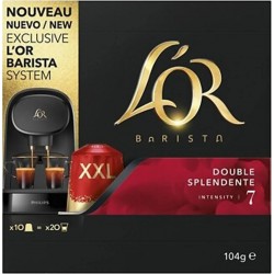 L'Or Café en capsule Barista Double Splendente INTENSITY 7 x10 104g