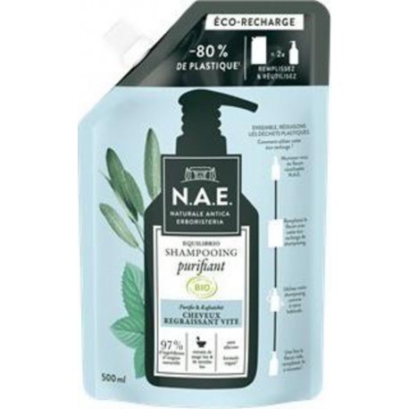 N.A.E. N.A.E Shampooing bio . Purifiant 500ml