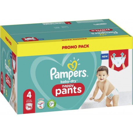 Pampers PACK PANTS BABY DRY T4 x96