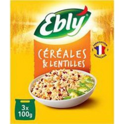 EBLY CEREALES & LENTILLES 10' 300g