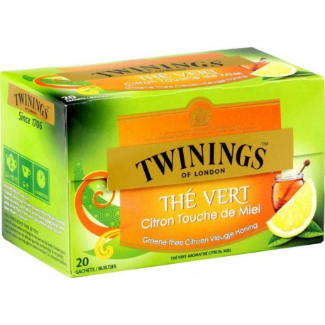 Twinings Thé vert Citron Miel x20 32g