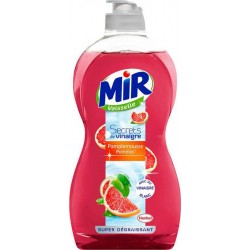 Mir Vaisselle Secrets de Vinaigre Pamplemousse et Pomelos Super Dégraissant 500ml (lot de 10)