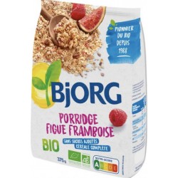 BjORG PORRIDGE FIGUE FRAMBOISE 375g