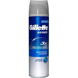 Gillette Séries 3x Action Hydratant Gel à Raser 200ml (lot de 3)