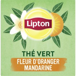 LIPTON THE VERT FLEUR D'ORANGER & MANDARINE 30g