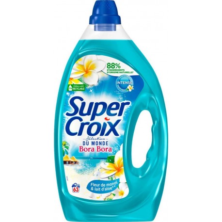 SUPER CROIX SELECTION DU MONDE LESSIVE LIQUIDE NON ECOLOGIQUE 2835ml