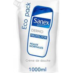 SANEX Crème de douche Dermo Protector peaux normales 1L l'eco recharge 1000ml