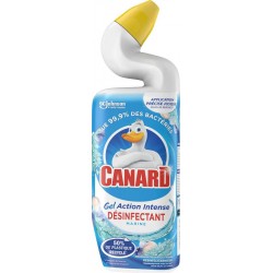 CANARD GEL ACTION INTENSE PRODUIT WC FLACON JET DIRIGEABLE 750ML 1CT BLEU GEL ANTIBACTERIEN & DETARTRANT & PARFUMANT CUVETTE SAN