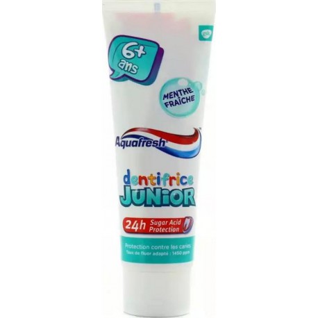 AQUAFRESH DENTIFRICE JUNIOR STAND UP 75ml