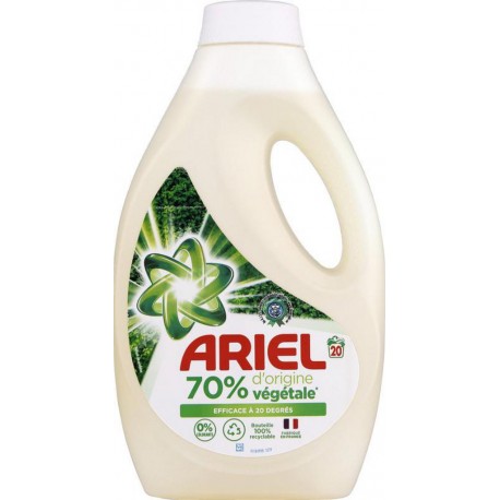 ARIEL LIQUIDE ORIGINE VEGETALE 20D 1,1L