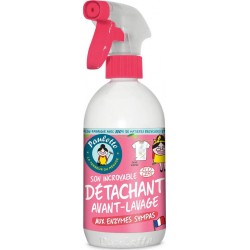 PAULETTE SOIN DU LINGE BOUTEILLE PISTOLET NON ECOLOGIQUE 500ML 1CT ENZYMES ACTIVES LIQUIDE AVANT LAVAGE DETACHANT