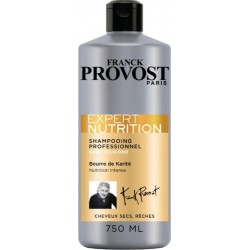 Franck Provost Shampooing Professionnel Expert Nutrition au Beurre de Karité 750ml (lot de 3)