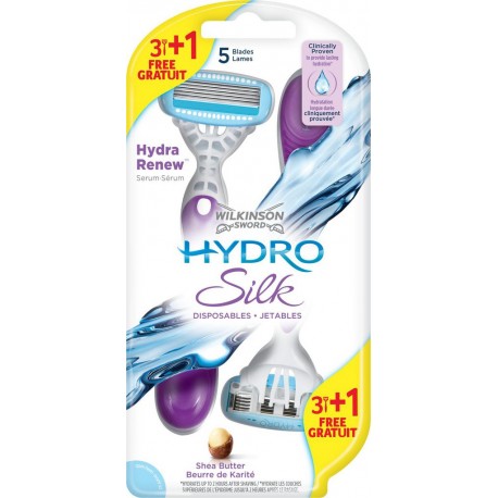 WILKINSON RASOIR JET.HYDRO SILK X3+1