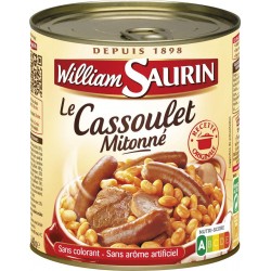 William Saurin Le Cassoulet 840g (lot de 2)