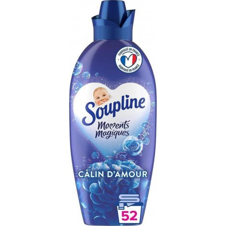 SOUPLINE Assouplissant moment magique câlin amour x52 Lavages 1,2L