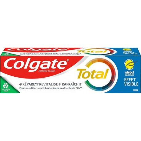Colgate Dentifrice Total Effet Visible 75ml