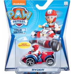 VEHICULE TRUE METAL PAW PATROL JOUETS 1 ER AGE modèle aléatoire