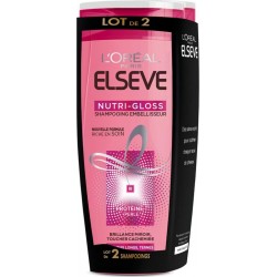 Elseve Après-shampooing Nutri Gloss 2x200ml 400ml