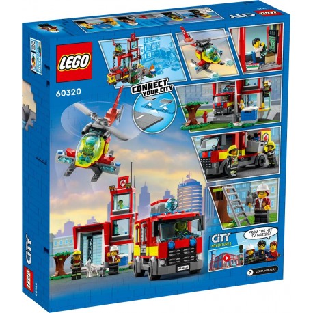 LEGO 60320 CASERNE POMPIERS CITY