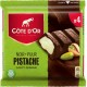 Côte d’Or Barre De Chocolat Noir À La Pistache x4 188g