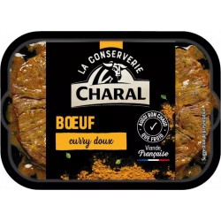 CHARAL Boeuf au curry doux 130g