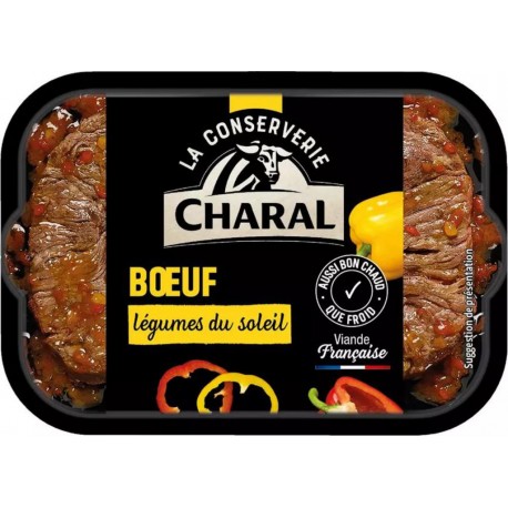 CHARAL Boeuf légumes du soleil 130g