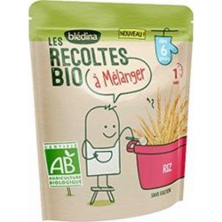 Blédina Les Récoltes Bio riz 180g