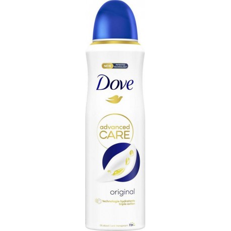 DOVE ADVANCED CARE SANS ALCOOL 72H D'EFFICACITE & ANTITRANSPIRANT FEMME 200ml