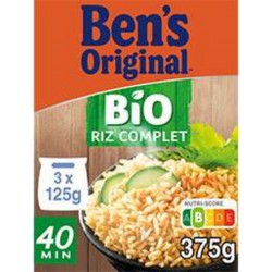 BEN'S ORIGINAL riz complet 4x125g