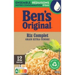 Ben's Original Riz Complet 12mn 500g (lot de 2)