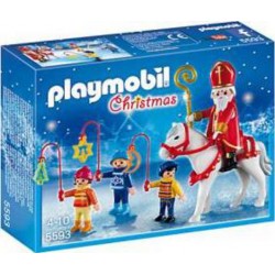 Playmobil Christmas 5593 Saint Nicolas avec enfants