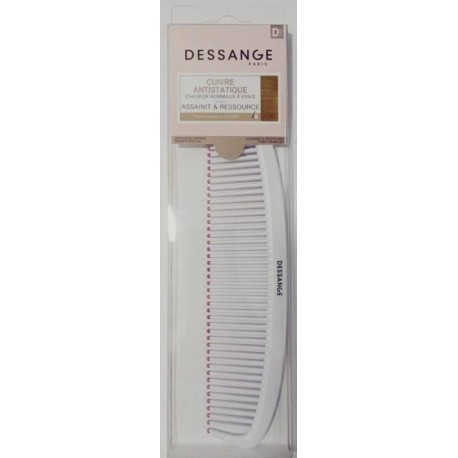 DESSANGE ACCESSOIRE DE COIFFAGE BOITE PLASTIQUE 1CT PEIGNE