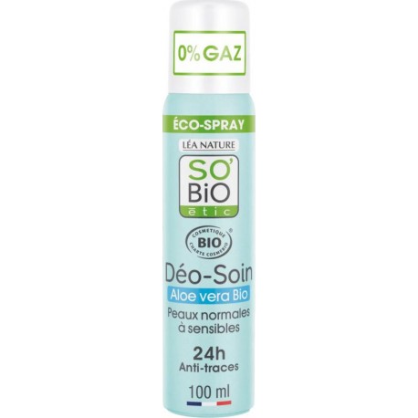 So Bio Etic Déodorant spray Aloe Vera 100ml