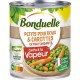 BONDUELLE  VAPEUR PETITS POIS DOUX & CAROTTES extra fondants 530g