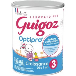 GUIGOZ OPTIPRO LAIT  CROISSANCE 3 POUDRE 830g